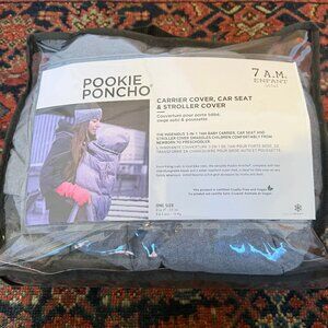 7AM Enfant Pookie Poncho Cozy Insulated Outerwear Accessory One Size